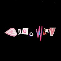 a black background with the word vawoda written on it